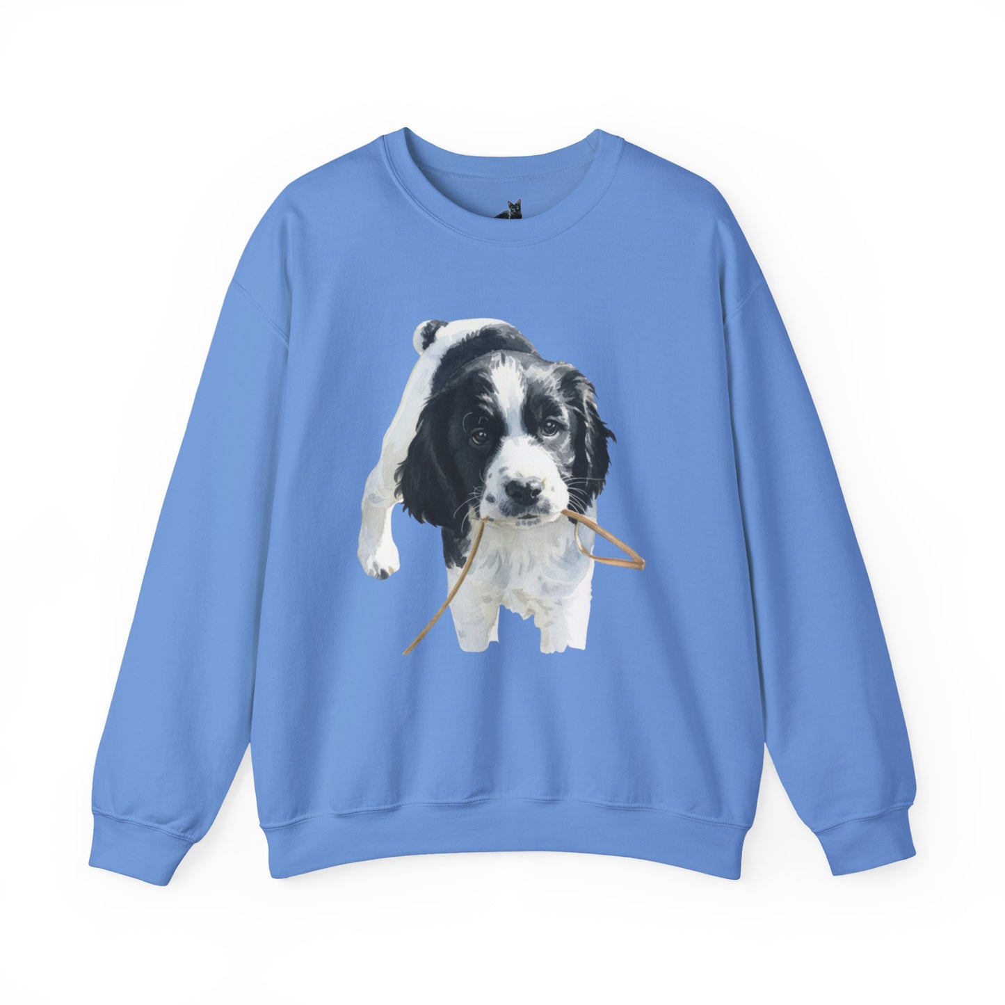 Springer Spaniel Puppy Portrait Crewneck Sweatshirt | Gift for Pet Lovers