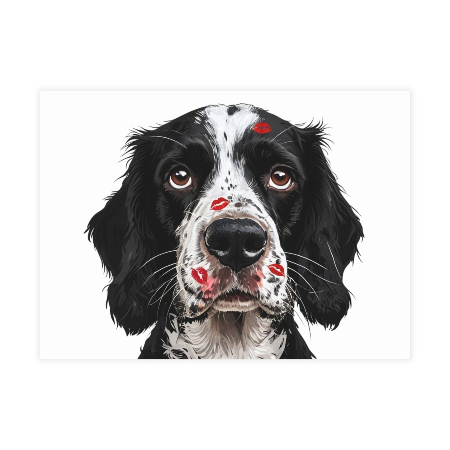 Springer Spaniel Love Postcard Bundles (envelopes included)