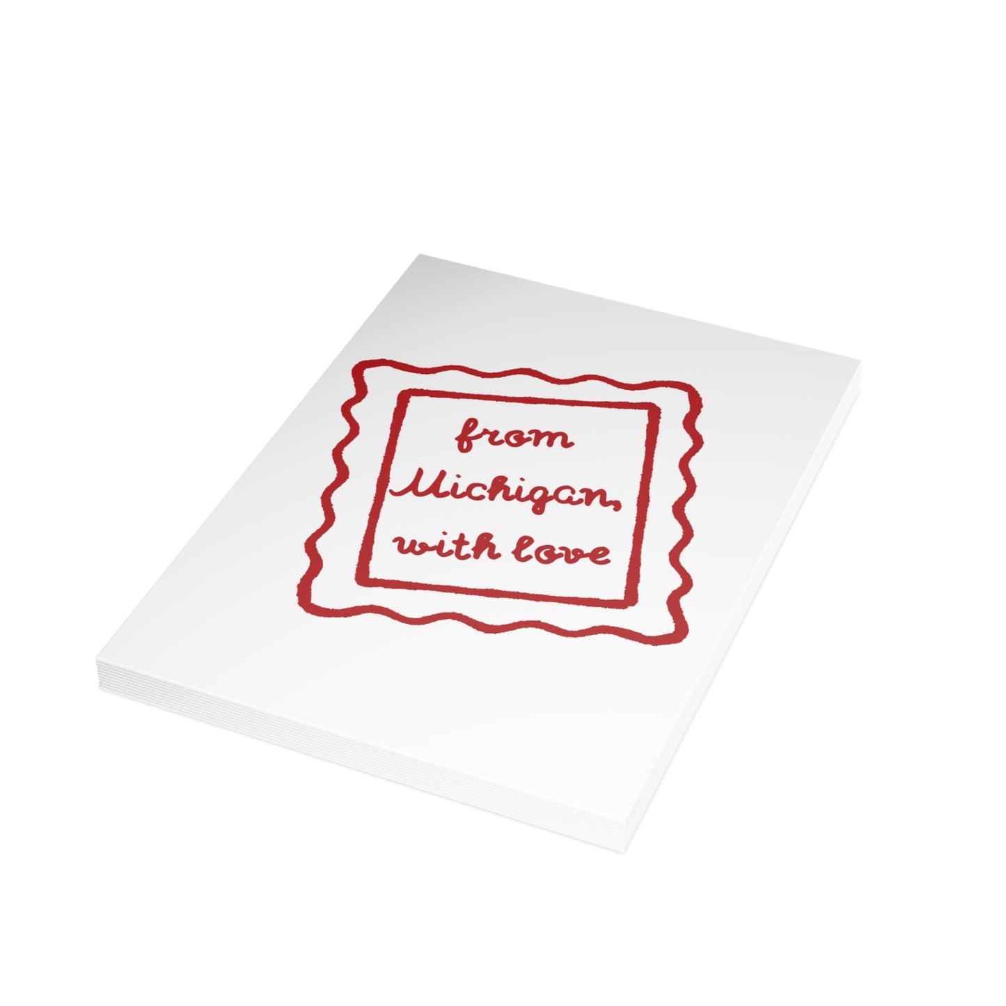 From MI with Love Postcard Bundles (envelopes included)