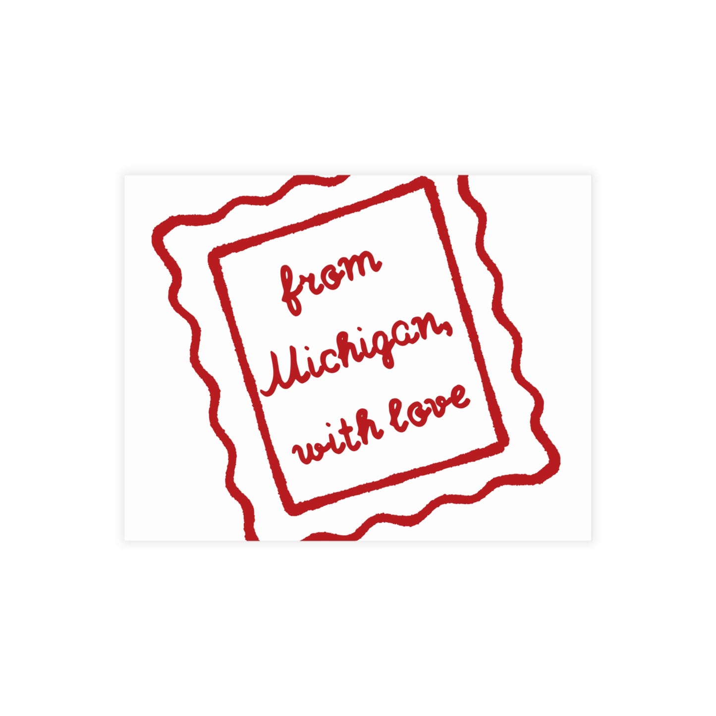 From MI with Love Postcard Bundles (envelopes included)