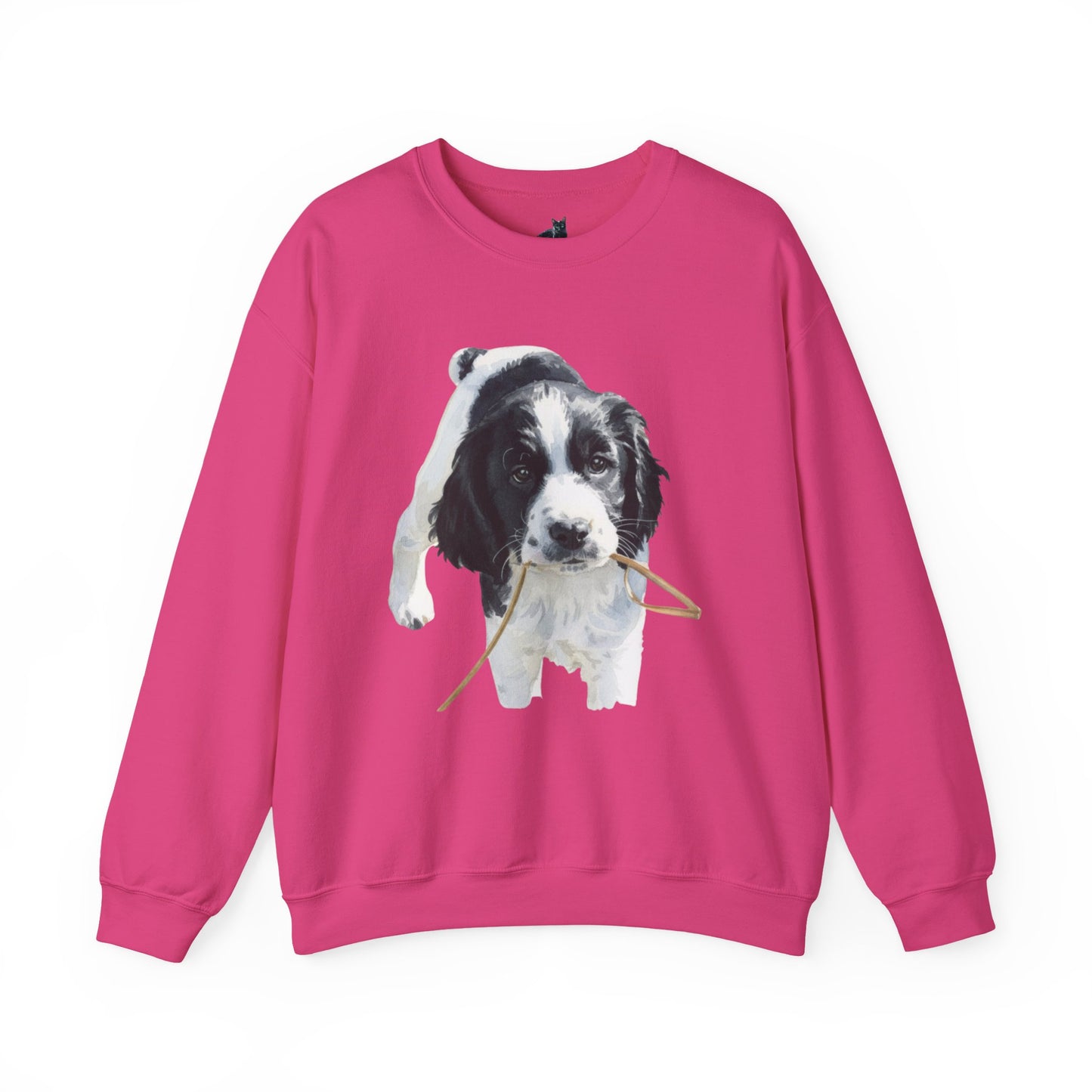 Springer Spaniel Puppy Portrait Crewneck Sweatshirt | Gift for Pet Lovers