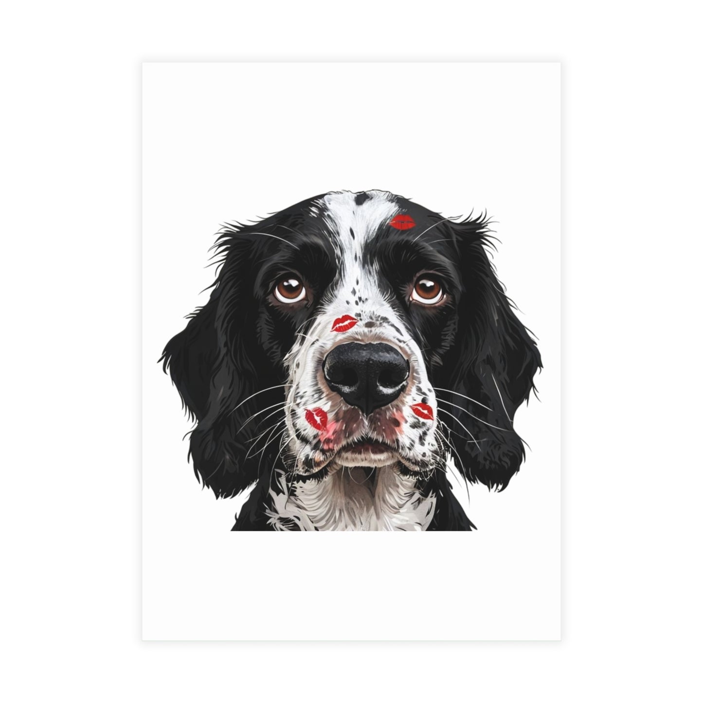 Springer Spaniel Love Postcard Bundles (envelopes included)